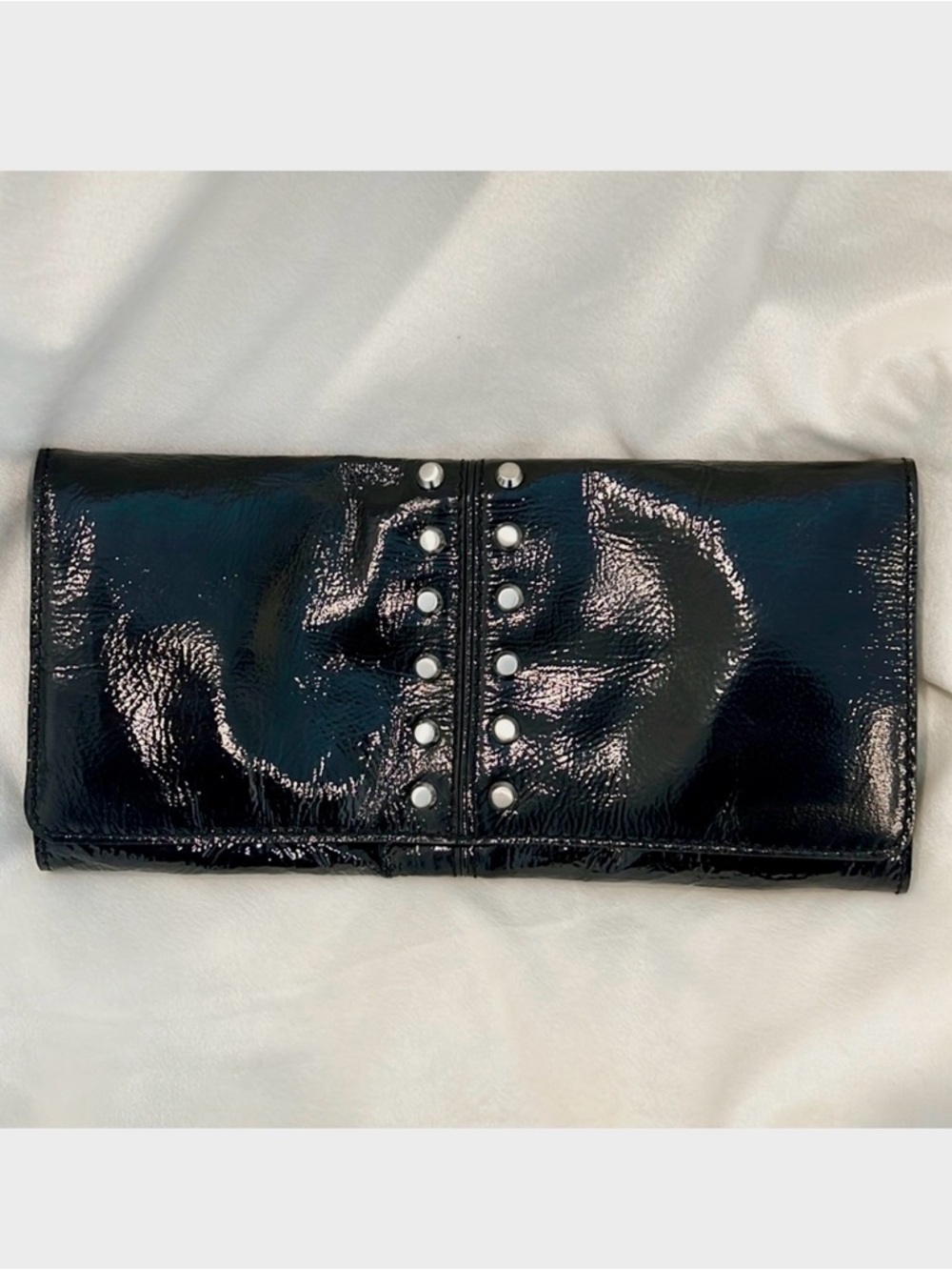 Michael Kors Patent leather clutch